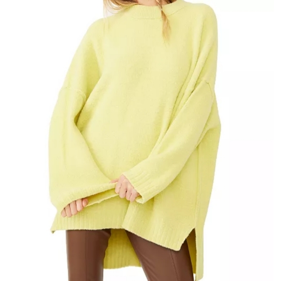 Free People Sweaters - Free People peaches Tunic BLACK